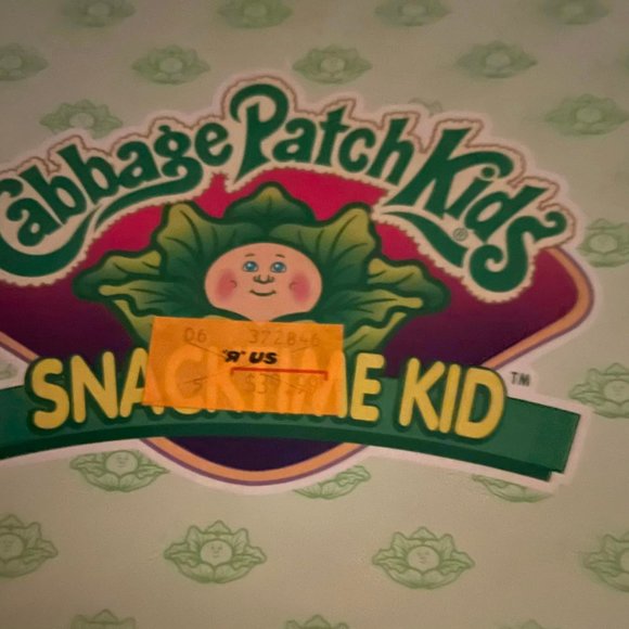 CABBAGE PATCH GIRL DOLL FUNTIME SNACKS New in Box~ MITZI DONNA~AUG 1 ~ Vintage - Picture 11 of 11